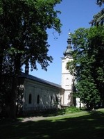 Pohled od výstupu z Panské zahrady