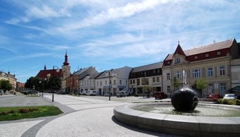 náměstí Dr. E. Beneše Holešov