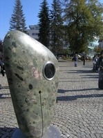 Planetka Vsetín na Dolním náměstí .