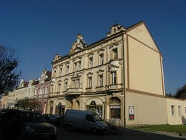 Dům U Merkura - Dolní náměstí.