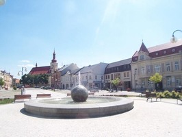 náměstí Dr. E. Beneše Holešov