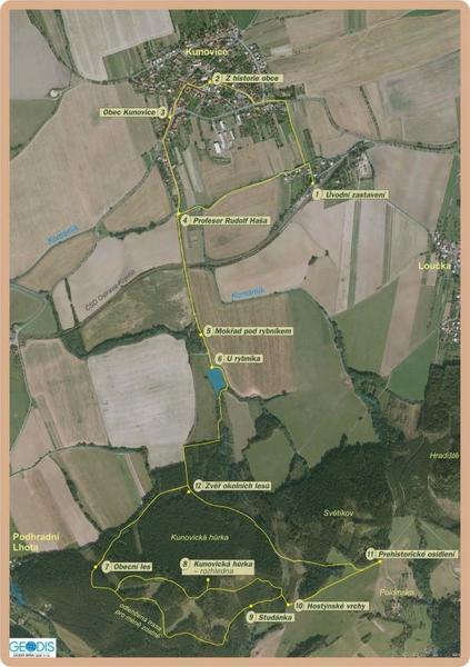 Naučná stezka prof. Rudolfa Haši v Kunovicích