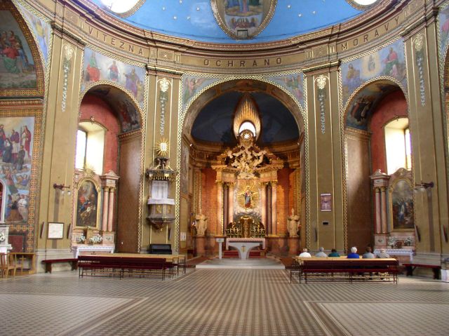 Cykloturistická poutní trasa Holešov - Svatý Hostýn - Provodov - Velehrad