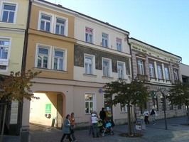 Dům čp. 339 - zajímavostí je fasáda s figurálními a rostlinými sgrafity ak. malíře Josefa Kobzáně z roku 1929