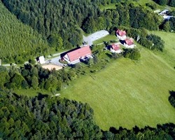 letecký snímek rekreačního střediska Trnava