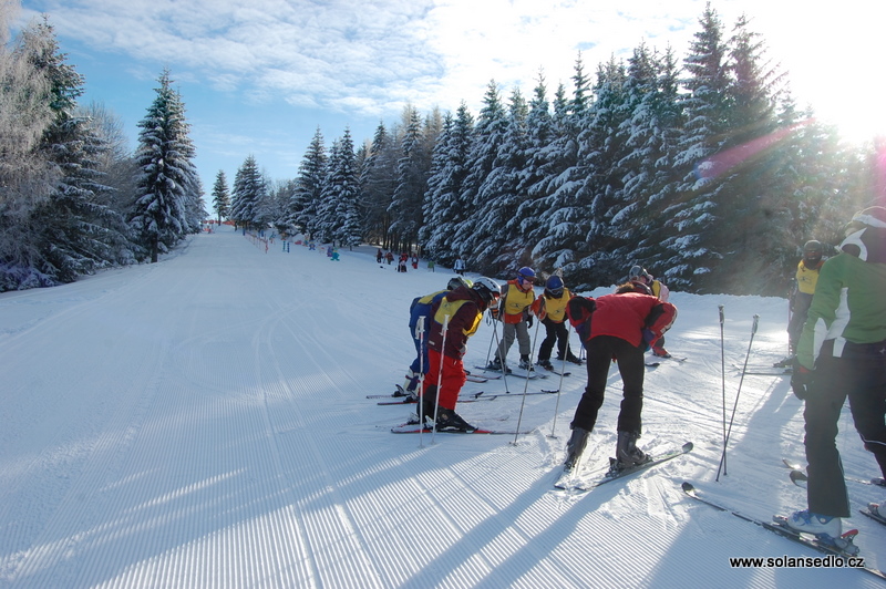 Lyžařský areál Soláň  - Sedlo
