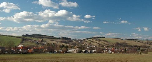 pohled na obec Branky, foto ©Matiovský
