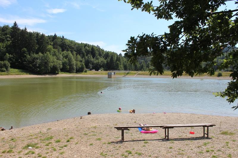 Koupaliště  - přehrada Všemina