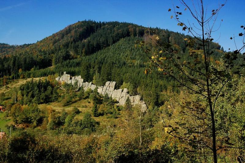 Čertovy skály v Lidečku