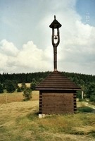 Dřevěná zvonička na Kyčerách