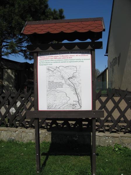 Naučná stezka  Chodník Masarykových