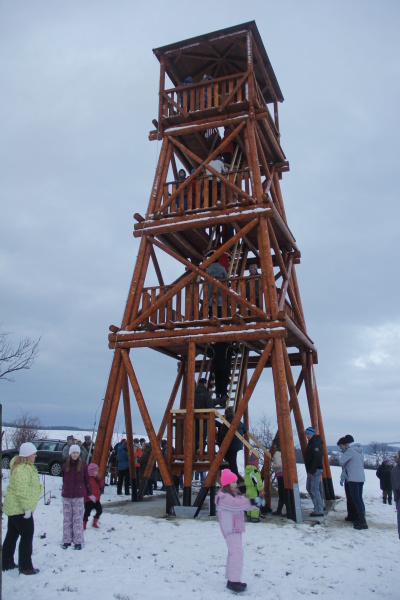 Rozhledna Hráběcí, Vlčnov