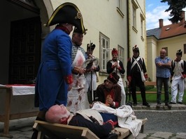 Ukázka vojenského špitálu