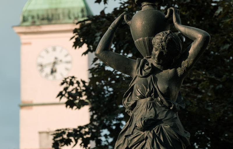 Litinová kašna na Zelném trhu