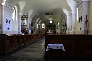 Interiér kostela