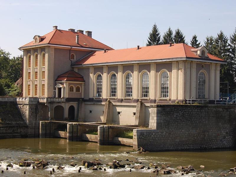 Vodní elektrárna na Strži v Kroměříži