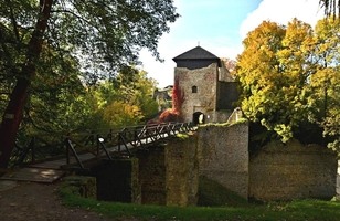 zřícenina hradu Lukov