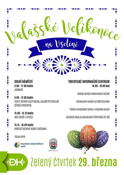 Valašské Velikonoce na Vsetíně 2018