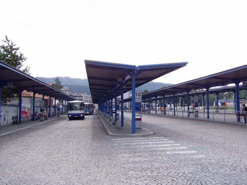 Autobusové nádraží ČSAD Vsetín - informace