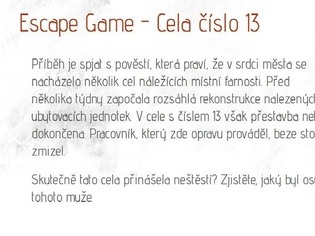 Escape 13 Valašské Meziříčí