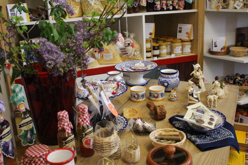 Prodejní expozice Tradiční výrobek Slovácka