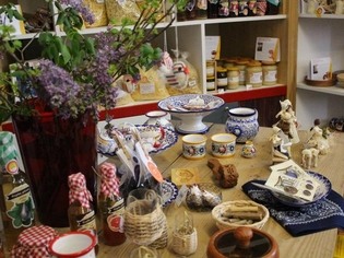 Prodejní expozice Tradiční výrobek Slovácka