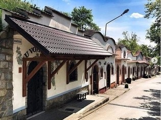 Hubáčkova (vinařská) ulice v Kudlovicích