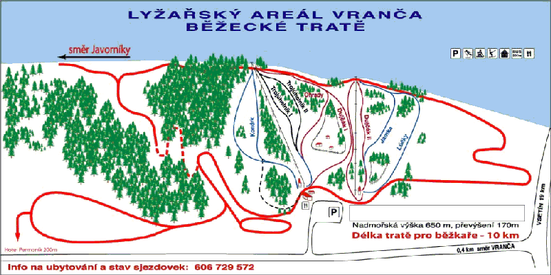 Lyžařský areál Vranča