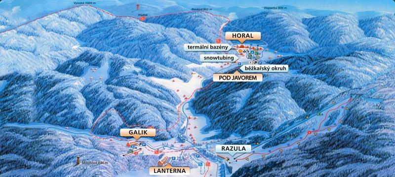 Ski areál Razula