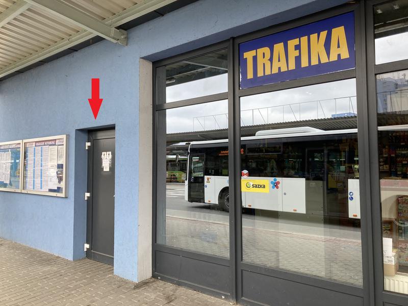 Veřejné WC Autobusové nádraží