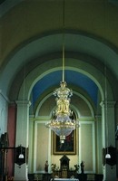 Březí – kostel sv. Jana Křtitele, lustr