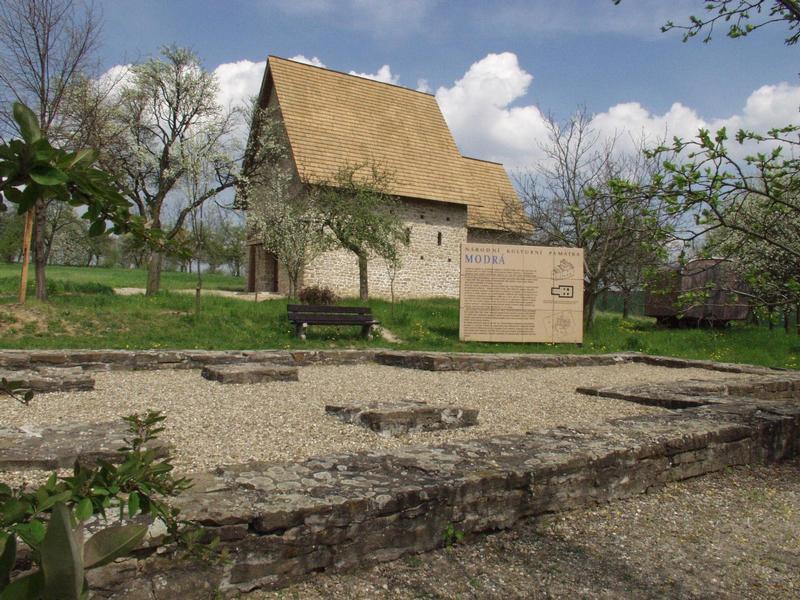 Národní kulturní památka Modrá - Na Díle