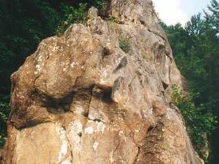 Valova skála - pískovec