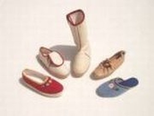 Výroba valašských papučí